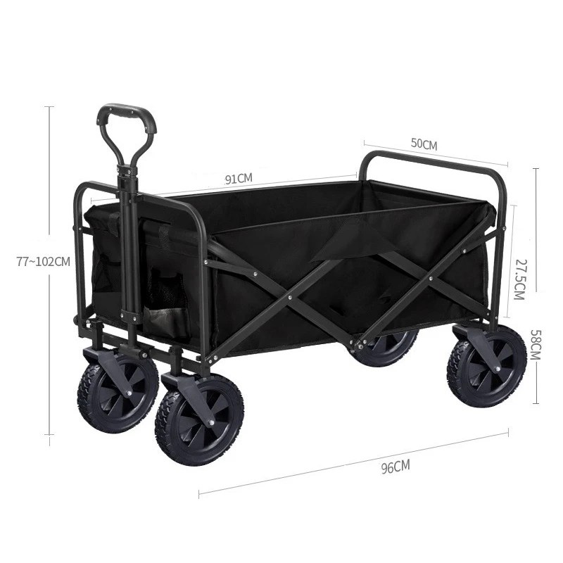 Hot Selling Mini Camping Trolley Foldable Outdoor Utility Wagon with Platform Structure Customized OEM Support
Hot Selling Mini Camping Trolley Foldable Outdoor Utility Wagon with Platform Structure Customized OEM Support