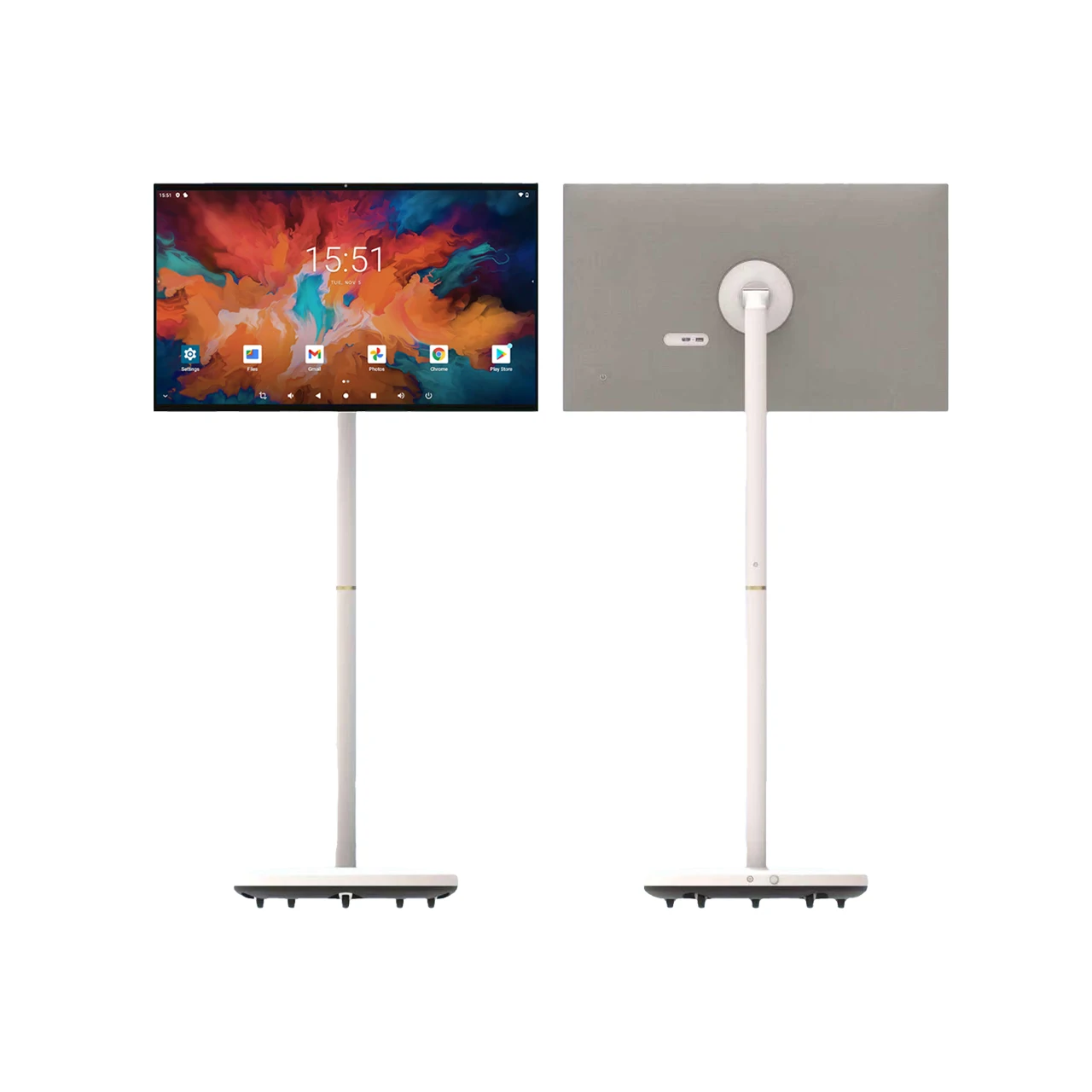 21.5 24 27 32 Inch Wireless Smart Portable TV Android Monitor with 1300W Camera 5H Battery Life Touch Screen Display
21.5 24 27 32 Inch Wireless Smart Portable TV Android Monitor with 1300W Camera 5H Battery Life Touch Screen Display