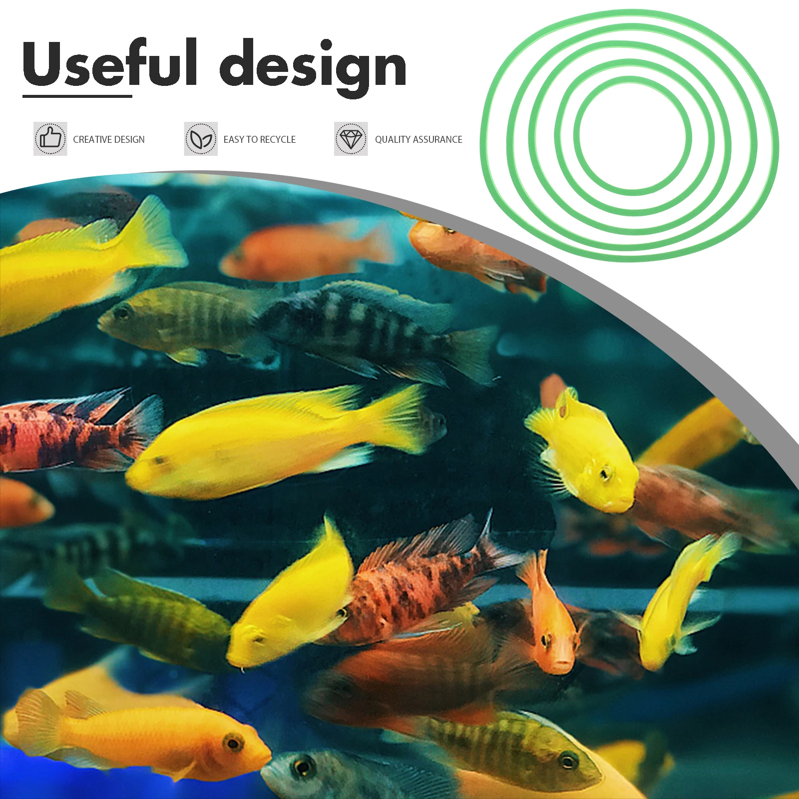 5Pcs Floating Plant Rings for Fish Tank Durable Eva Material Safe Space Fish Feeding Easy Clean Aquarium Floating Plant Rings
5Pcs Floating Plant Rings for Fish Tank Durable Eva Material Safe Space Fish Feeding Easy Clean Aquarium Floating Plant Rings