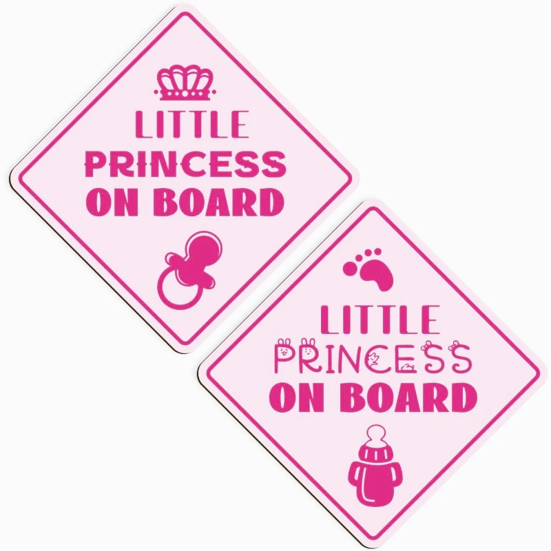 2pcs Little Princess On BoardReflective ic Ba in Car Sticker Car Safety Warning Sign Decals Accessories for Various 13cm PVC KK
2pcs Little Princess On BoardReflective ic Ba in Car Sticker Car Safety Warning Sign Decals Accessories for Various 13cm PVC KK