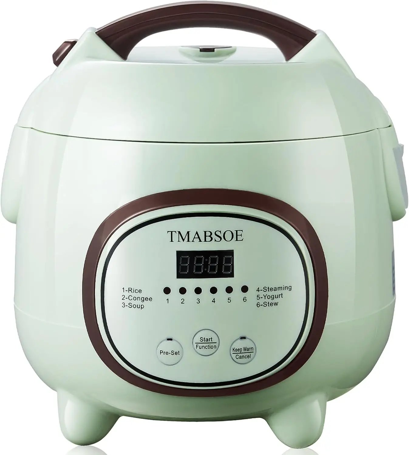 Rice Cooker 6 Cup (Cooked), Small Rice Cooker with 6 Cooking modes,24-Hr Delay Timer and Auto Keep Warm Function, Non-Stick
Rice Cooker 6 Cup (Cooked), Small Rice Cooker with 6 Cooking modes,24-Hr Delay Timer and Auto Keep Warm Function, Non-Stick