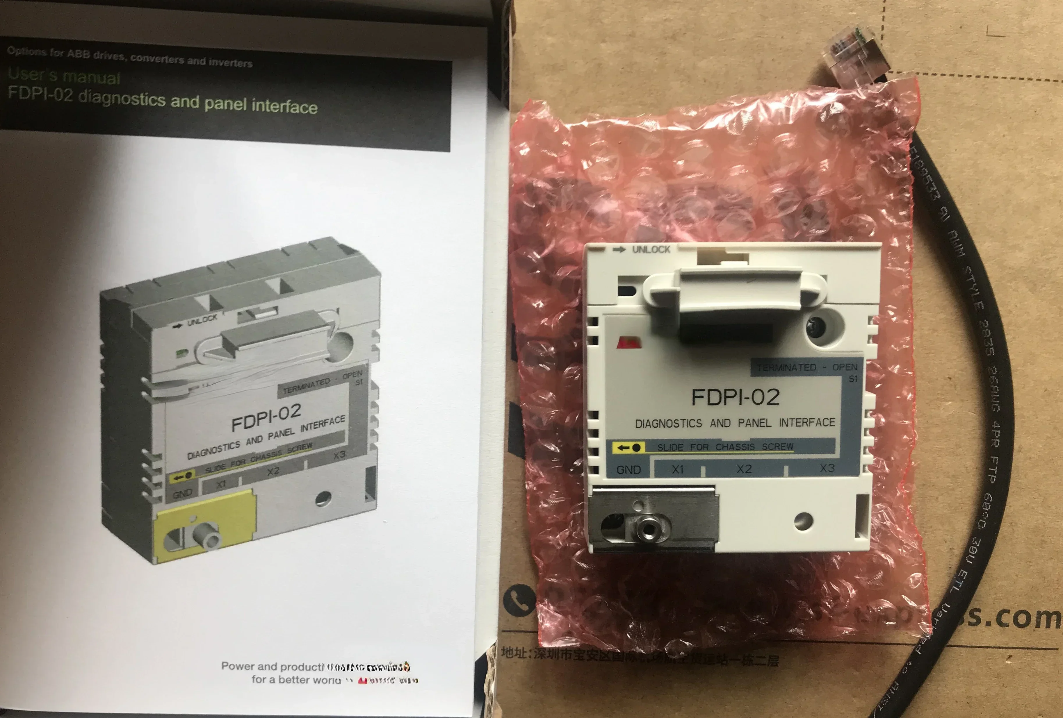 Best Seller Firstfrequency Converter Diagnosis And Panel Interface Module FDPI-02 Bus Adapter
Best Seller Firstfrequency Converter Diagnosis And Panel Interface Module FDPI-02 Bus Adapter