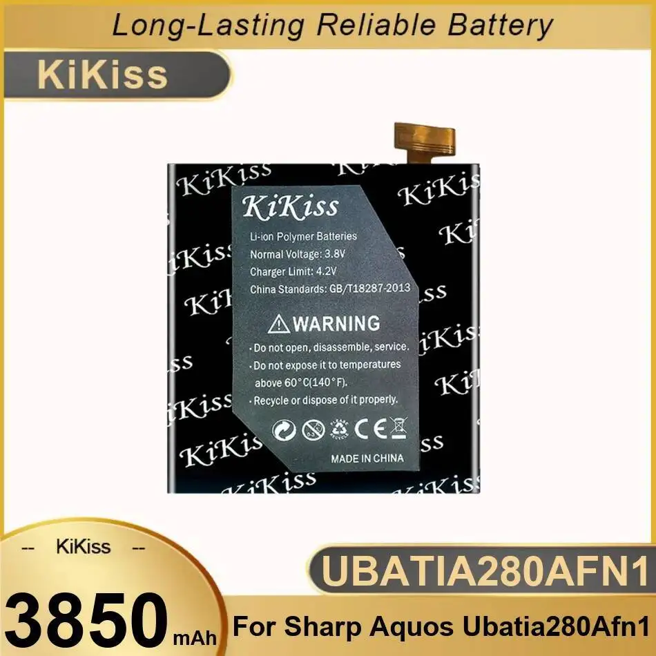 Безопасный аккумулятор 3850 мАч для мобильного телефона Sharp Aquos UBATIA280AFN1, емкость
Безопасный аккумулятор 3850 мАч для мобильного телефона Sharp Aquos UBATIA280AFN1, емкость