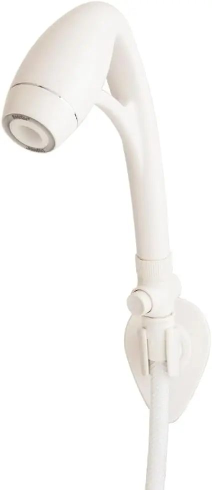 RV Handheld Shower with 60-Inch Hose for Easy Rinsing, White
RV Handheld Shower with 60-Inch Hose for Easy Rinsing, White