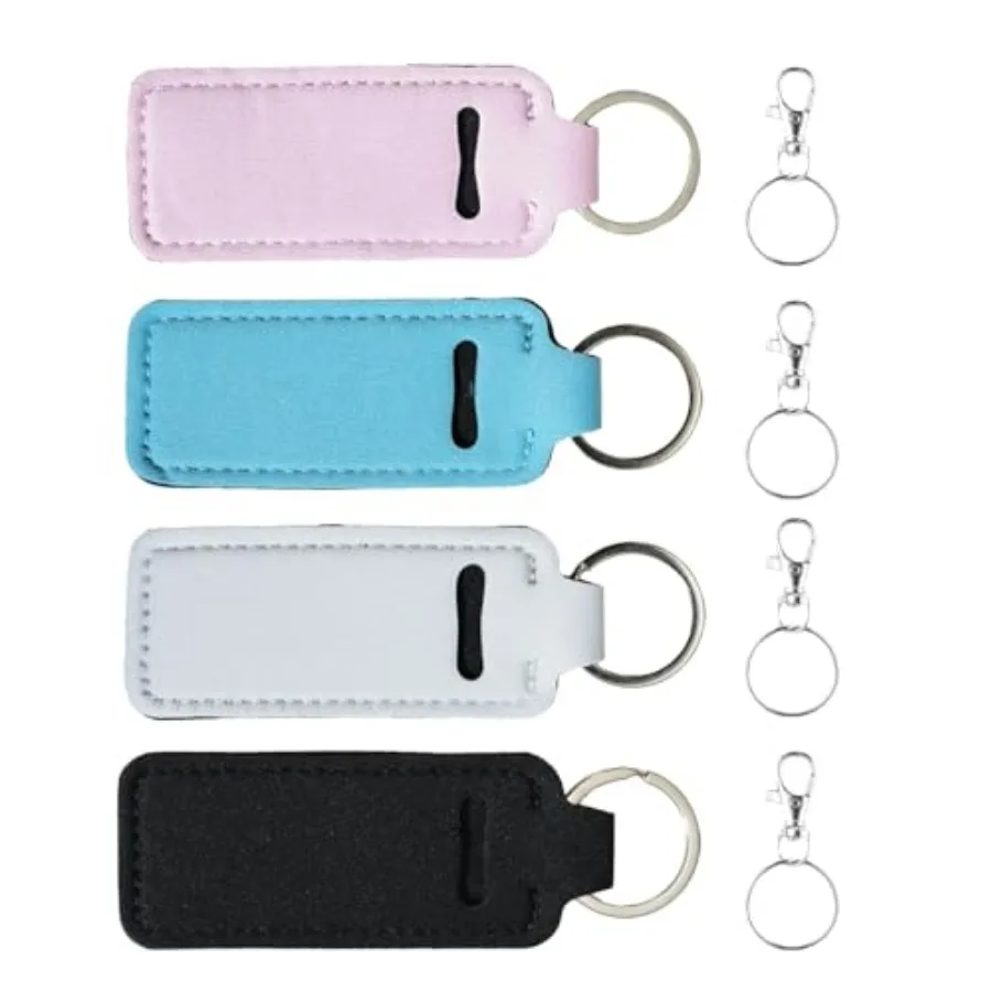 Chapsticks Holder Keychain for Lipstick, Lip Balm Lip Gloss Holder Stocking Stuffers for Women Bright, 4pcs
Chapsticks Holder Keychain for Lipstick, Lip Balm Lip Gloss Holder Stocking Stuffers for Women Bright, 4pcs