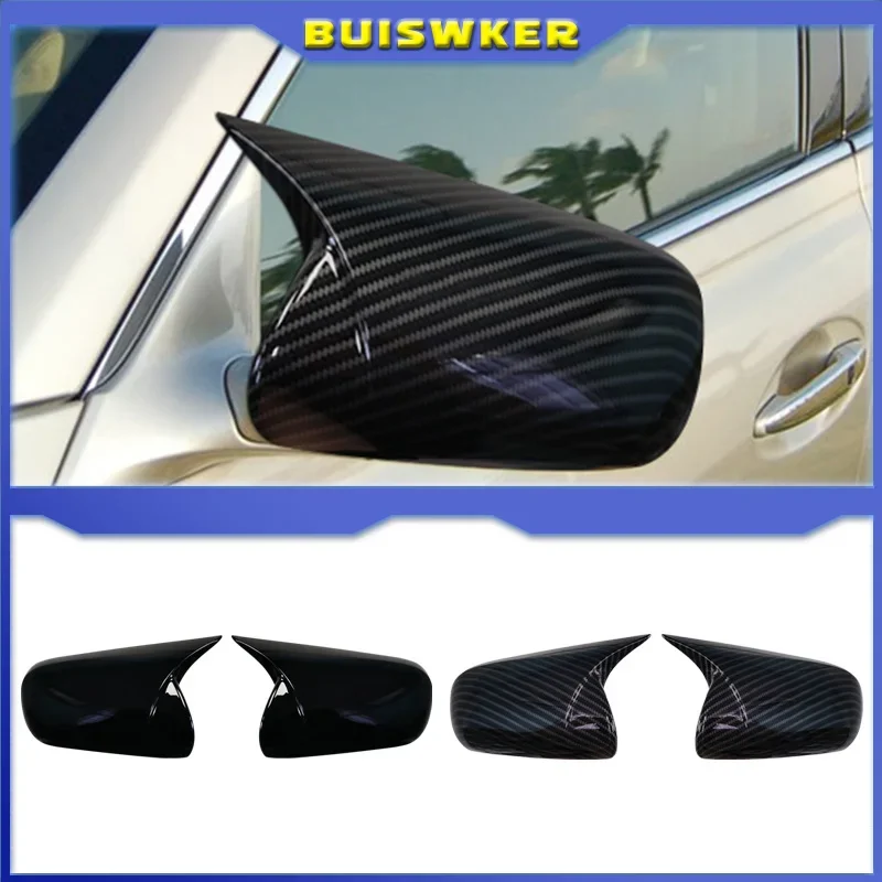Rearview Mirror Cover Cap Wing Side Mirror Caps Glossy Black For Toyota Mark X Reiz 2005-2007 Car exterior decoration
Rearview Mirror Cover Cap Wing Side Mirror Caps Glossy Black For Toyota Mark X Reiz 2005-2007 Car exterior decoration