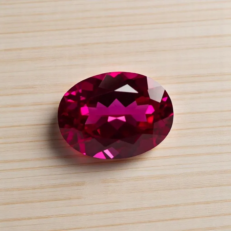 Lab-Grown Rubellite Oval Cut VVS1 Ruby Stones-Charms for Jewelry Making (Earrings, Bracelets) with Selectable AGL Certification
Lab-Grown Rubellite Oval Cut VVS1 Ruby Stones-Charms for Jewelry Making (Earrings, Bracelets) with Selectable AGL Certification