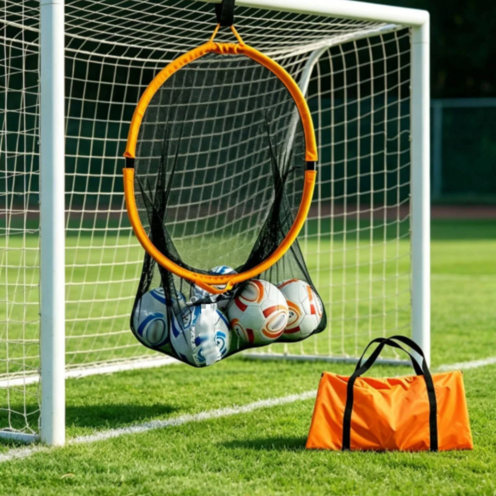 Soccer Goal Target Net Portable Soccer Goal Net with Target Easy to Attach Knotless for Striking Practice, Backyard
Soccer Goal Target Net Portable Soccer Goal Net with Target Easy to Attach Knotless for Striking Practice, Backyard