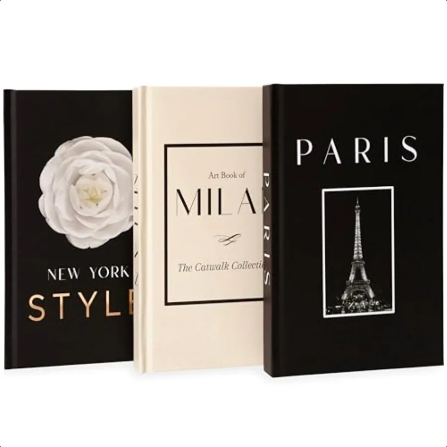 Decorative Books for Home Decor Small Fake Books for Decoration with Blank Pages Fashion Designer Coffee Table Book Decor Set o 
Decorative Books for Home Decor Small Fake Books for Decoration with Blank Pages Fashion Designer Coffee Table Book Decor Set o