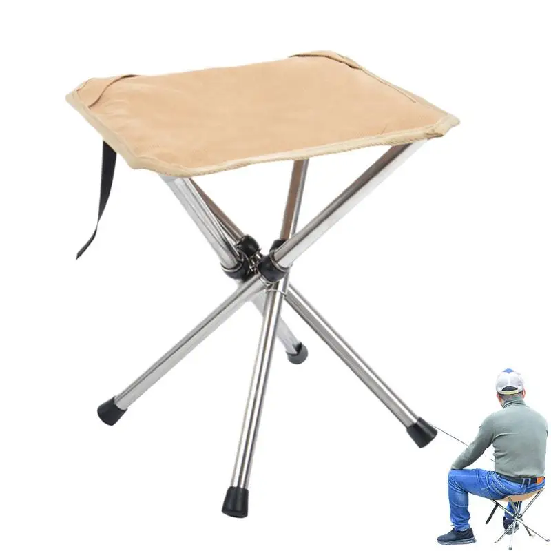 Portable Chair Stool Outdoor folding camping stool Lightweight Stainless Steels Bracket Seat For Outdoor Gardening Fishing
Portable Chair Stool Outdoor folding camping stool Lightweight Stainless Steels Bracket Seat For Outdoor Gardening Fishing
