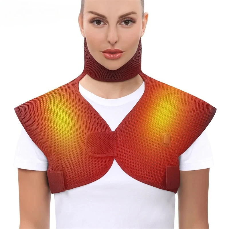 Heated Shawl Vest with Vibration Massager Adjustable Fit for Muscle Pain Relief Shoulder Neck Joint Warmth Recovery
Heated Shawl Vest with Vibration Massager Adjustable Fit for Muscle Pain Relief Shoulder Neck Joint Warmth Recovery