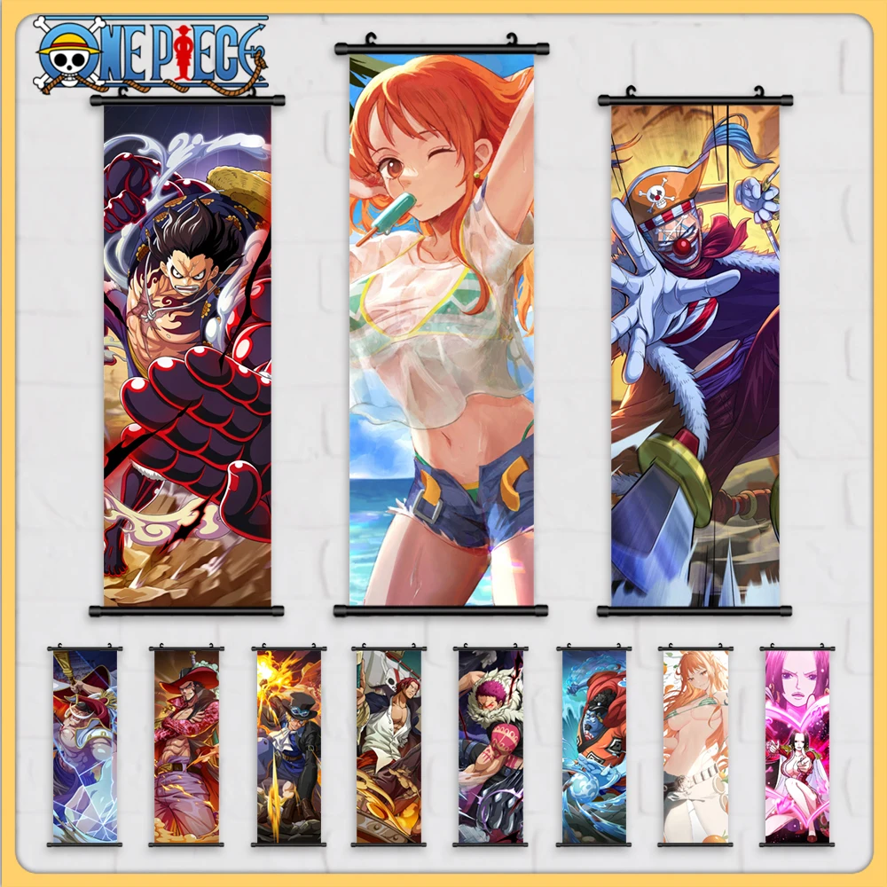 Anime Canvas Wall Art ONE PIECE Painting Hanging Scrolls Cartoon Modular Picture Poster for Home Decor
Anime Canvas Wall Art ONE PIECE Painting Hanging Scrolls Cartoon Modular Picture Poster for Home Decor