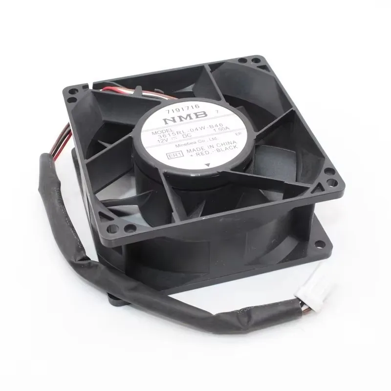 Original 9CM 92 * 38MM 3615RL-04W-B46 12V 1.50A 4-wire violent waterproof frequency converter cooling fan
Original 9CM 92 * 38MM 3615RL-04W-B46 12V 1.50A 4-wire violent waterproof frequency converter cooling fan
