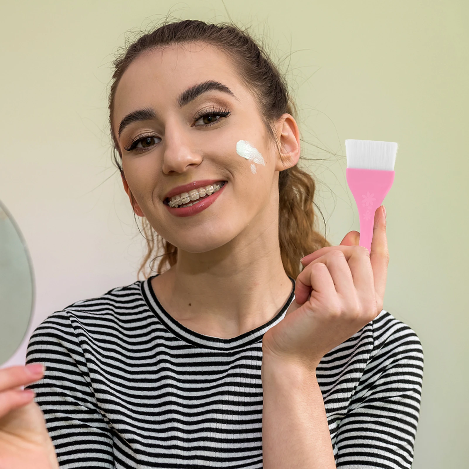 2Pcs Body Brush Set Large DIY Beauty Brushes White Pink Face Mask Applicator Full Body Skin Application Home Spa
2Pcs Body Brush Set Large DIY Beauty Brushes White Pink Face Mask Applicator Full Body Skin Application Home Spa