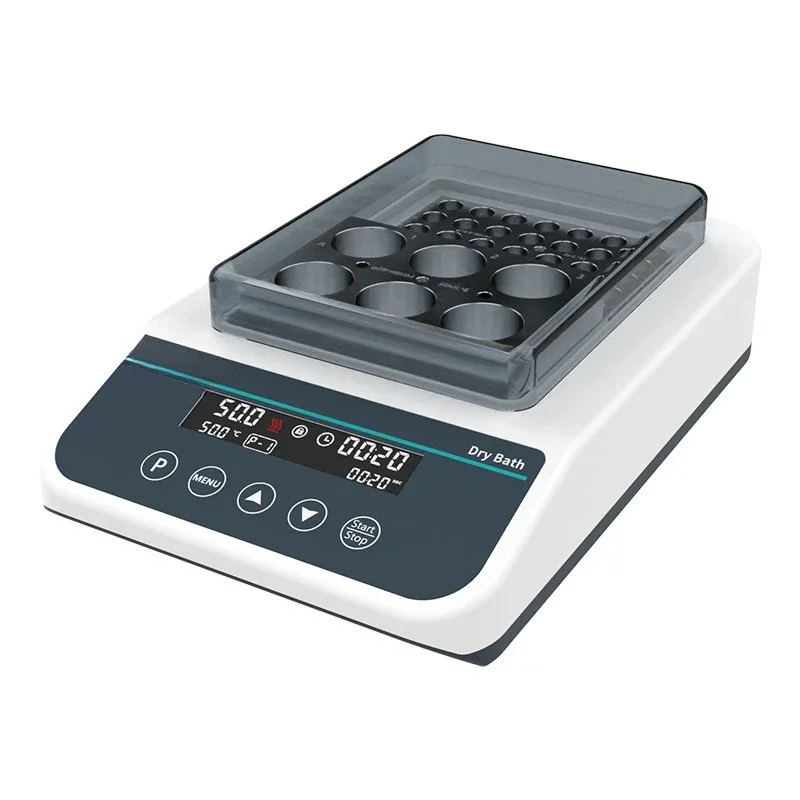 Thermostatic Metal Bath, Dual Module Dry Thermostat Heater Laboratory Dry Bath
Thermostatic Metal Bath, Dual Module Dry Thermostat Heater Laboratory Dry Bath