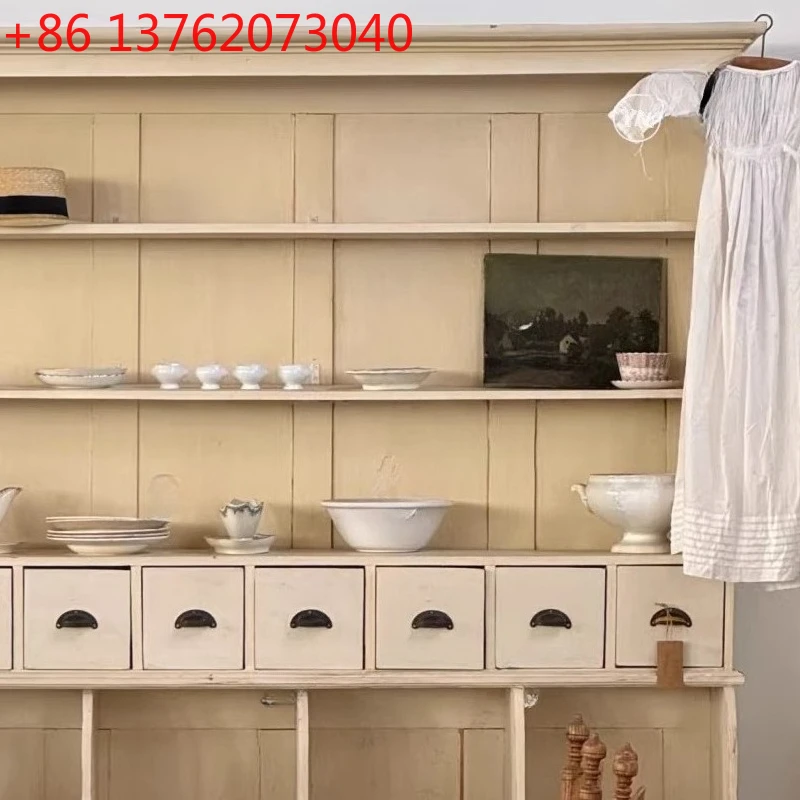 "Retro Solid Wood Dining Side Cabinet" French Solid Wood Tea Cabinet Medium Antique Carved Edge Living Room Storage Cabinet
"Retro Solid Wood Dining Side Cabinet" French Solid Wood Tea Cabinet Medium Antique Carved Edge Living Room Storage Cabinet