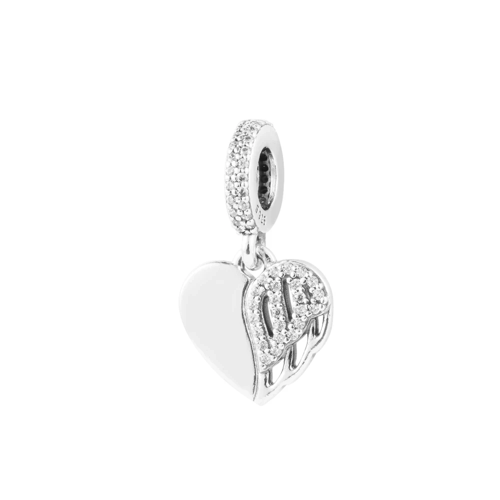 New In Heart & Angel Dangle Charm Crystal 925 Silver DIY Original Bracelets For Woman Beads For Jewelry Making
New In Heart & Angel Dangle Charm Crystal 925 Silver DIY Original Bracelets For Woman Beads For Jewelry Making