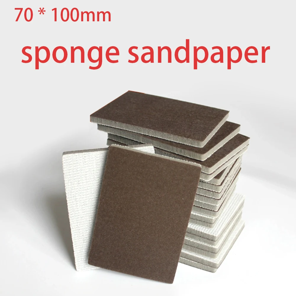 1-100Pcs 70 * 100mm Rectangular Sponge Sandpaper Thickness 6.18mm 300 #-2000 # Car Plastic Furniture Metal Polishing Accessories
1-100Pcs 70 * 100mm Rectangular Sponge Sandpaper Thickness 6.18mm 300 #-2000 # Car Plastic Furniture Metal Polishing Accessories
