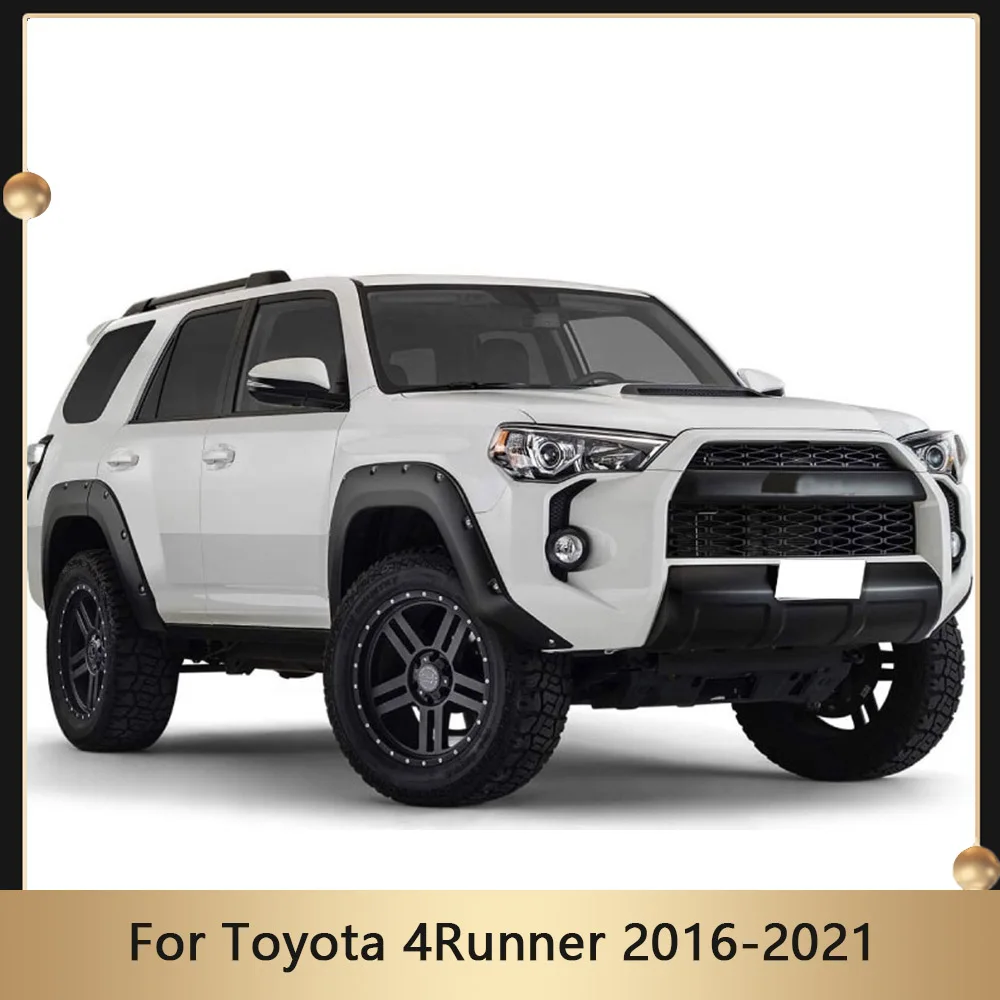 ABS Fender Flare Raptor Wheel Eyebrow For Toyota 4Runner 2016-2021 Car Front Rear Durable Mudguard Tire Splash Fender Guard
ABS Fender Flare Raptor Wheel Eyebrow For Toyota 4Runner 2016-2021 Car Front Rear Durable Mudguard Tire Splash Fender Guard