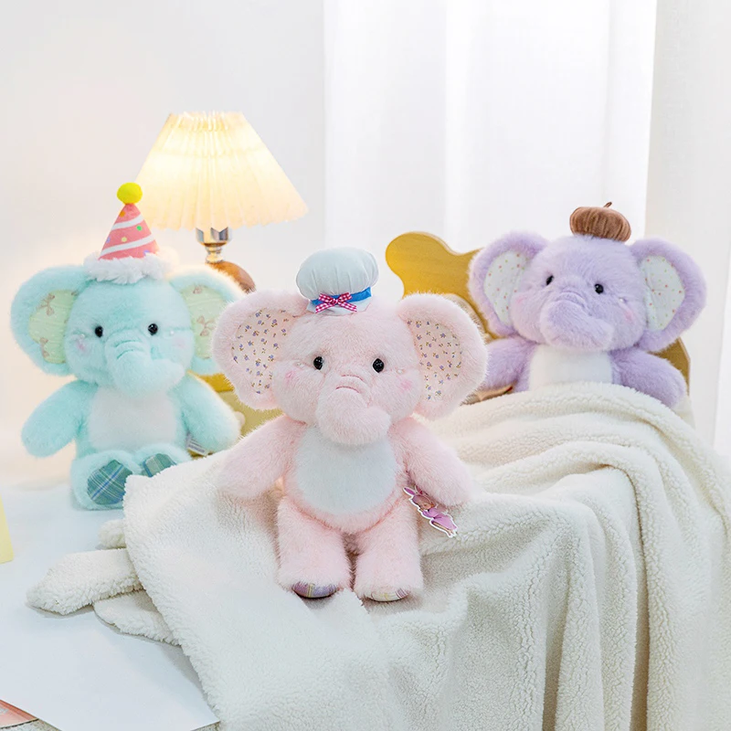 Kawaii Colorful Elephant Stuffed Toy Cute Pink Purple Elephant Soft Plushies Huggable Sleep Pillow Girl Boy Birthday Gift
Kawaii Colorful Elephant Stuffed Toy Cute Pink Purple Elephant Soft Plushies Huggable Sleep Pillow Girl Boy Birthday Gift
