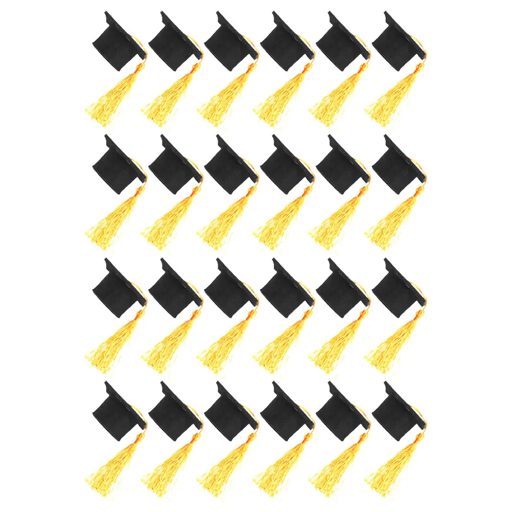 24 Pcs Mini Graduation Cap Tiny Party Decorations Cake Topper Cupcake Hats Decorate
24 Pcs Mini Graduation Cap Tiny Party Decorations Cake Topper Cupcake Hats Decorate