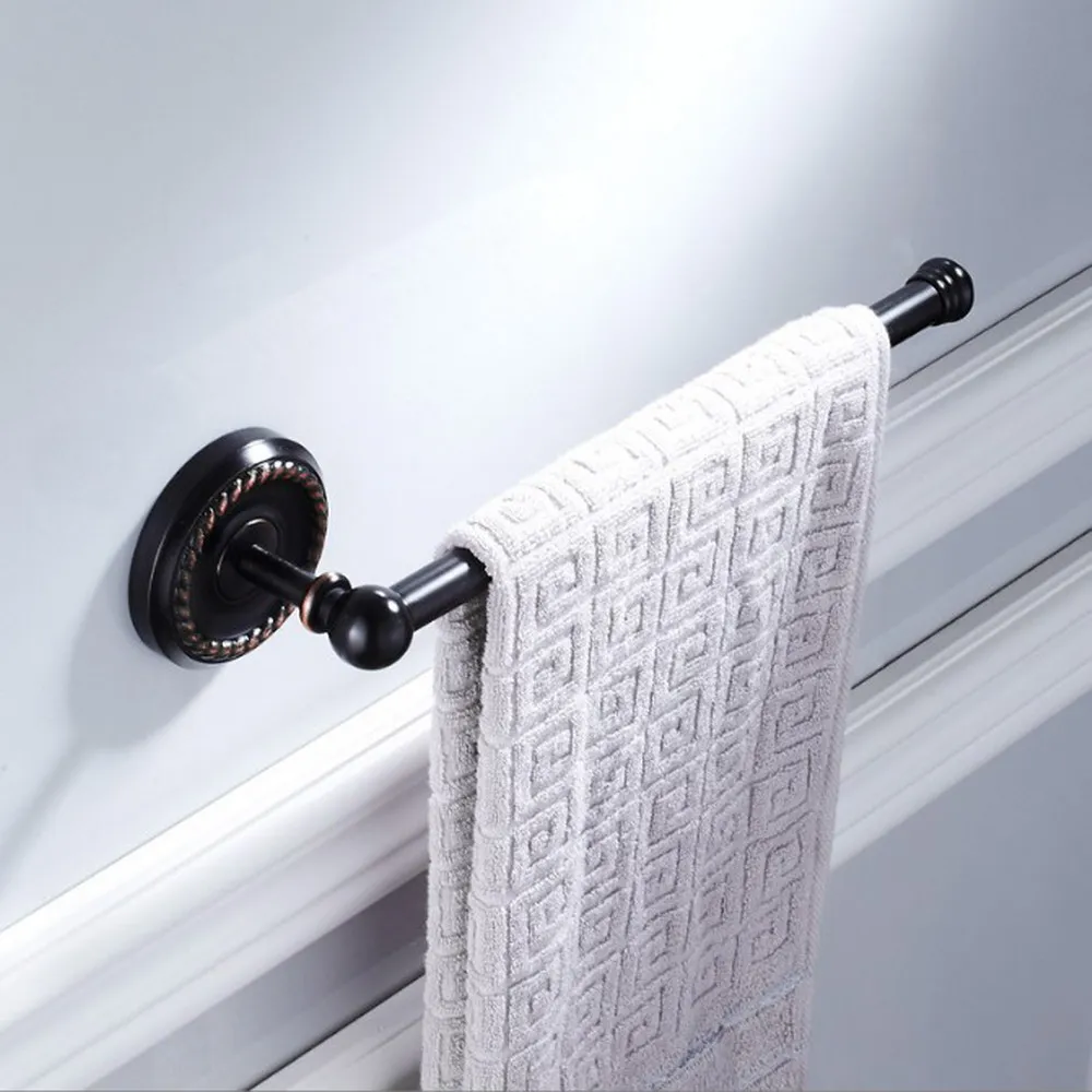 Black Brass Wall Mounted Bathroom Towel Bar Rack Holder Bathroom Accessory aba208
Black Brass Wall Mounted Bathroom Towel Bar Rack Holder Bathroom Accessory aba208