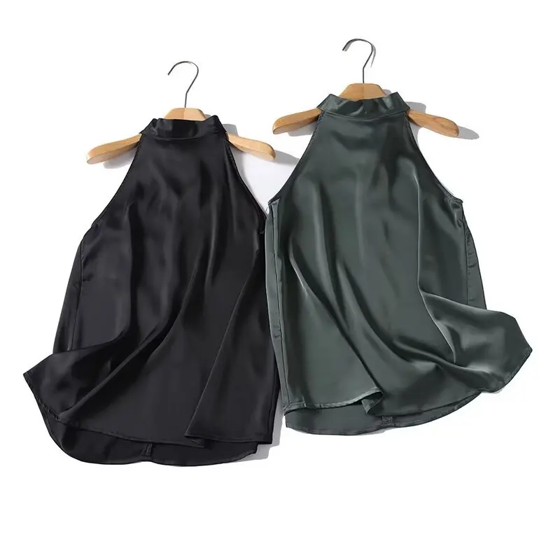 Withered European And American Style New Product Hanging Neck Collar Silk Texture Suspender Unique Back Bow Decoration
Withered European And American Style New Product Hanging Neck Collar Silk Texture Suspender Unique Back Bow Decoration