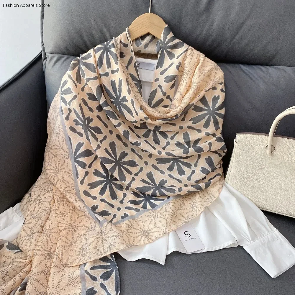 Breathable Spring Silk Scarf Long Cotton Big Pattern Headscarf Lightweight Sweat-absorption Ethnic Style Yarn Shawl Vacation
Breathable Spring Silk Scarf Long Cotton Big Pattern Headscarf Lightweight Sweat-absorption Ethnic Style Yarn Shawl Vacation