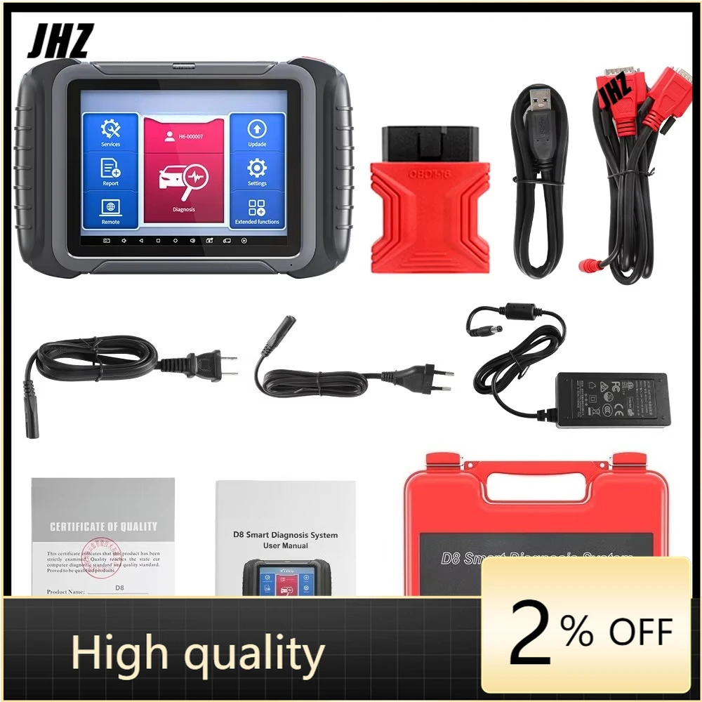 Диагностический сканер для автомобилей XT&OOL D8 BT: все системы, кодирование ЭБУ, 30+ сервисных функций, двунаправленное управление
Диагностический сканер для автомобилей XT&OOL D8 BT: все системы, кодирование ЭБУ, 30+ сервисных функций, двунаправленное управление