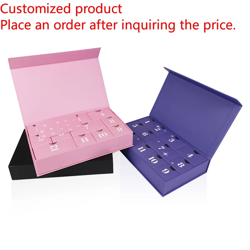 2025.Custom Advent Calendar Box Wholesale Low MOQ Cosmetic Packaging Fast Shipping for Brands
2025.Custom Advent Calendar Box Wholesale Low MOQ Cosmetic Packaging Fast Shipping for Brands