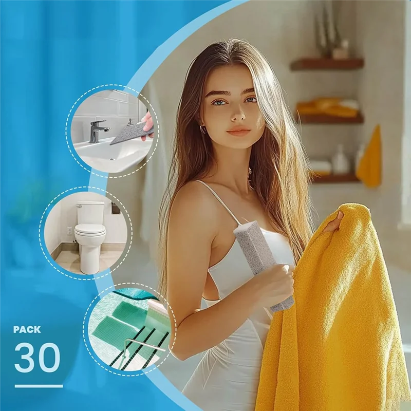 -AA95 30-упаковка пемза для чистки унитаза, туалетные пемзы для чистки туалетов, ванн, бассейнов
-AA95 30-упаковка пемза для чистки унитаза, туалетные пемзы для чистки туалетов, ванн, бассейнов