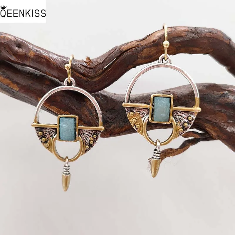 QEENKISS EG6202 Fine Jewelry Wholesale Fashion Woman GirlMother Birthday Wedding Gift Round Bullet Antique Silver Drop Earrings
QEENKISS EG6202 Fine Jewelry Wholesale Fashion Woman GirlMother Birthday Wedding Gift Round Bullet Antique Silver Drop Earrings