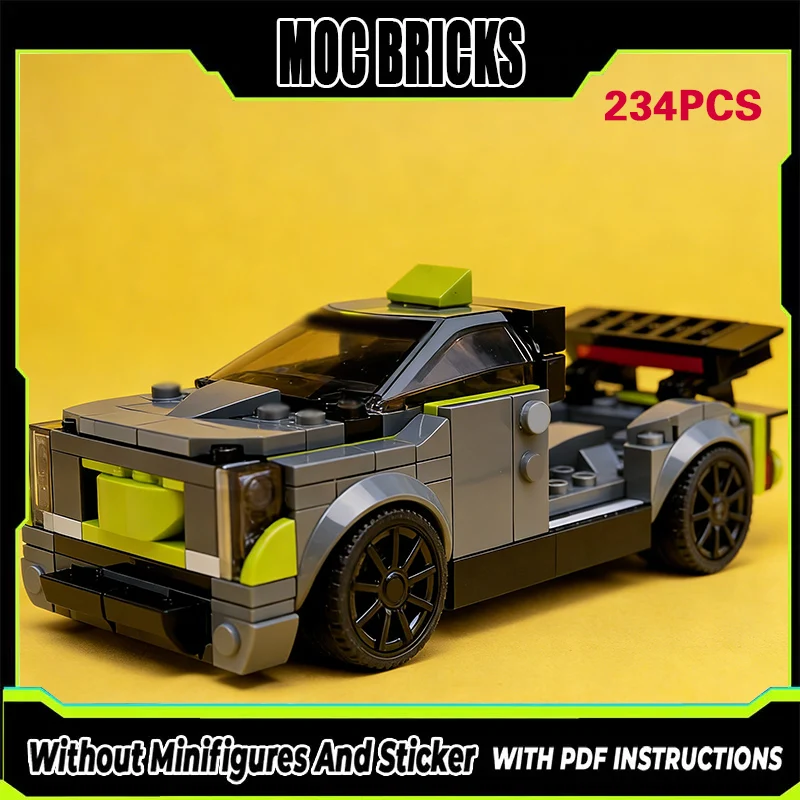 Модель гоночного автомобиля MOC, конструктор из строительных блоков, модульный гоночный грузовик, технологичные подарки, набор для сборки, детские игрушки для праздников
Модель гоночного автомобиля MOC, конструктор из строительных блоков, модульный гоночный грузовик, технологичные подарки, набор для сборки, детские игрушки для праздников