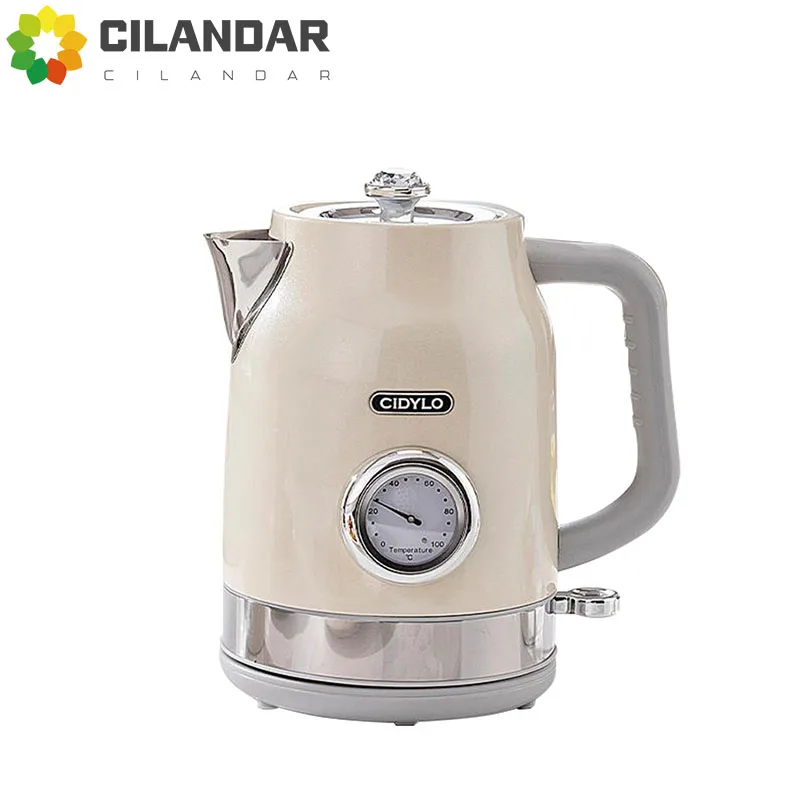 Sidile electric kettle retro home tea brewing insulation integrated stainless steel temperature control electric kettle large ca
Sidile electric kettle retro home tea brewing insulation integrated stainless steel temperature control electric kettle large ca