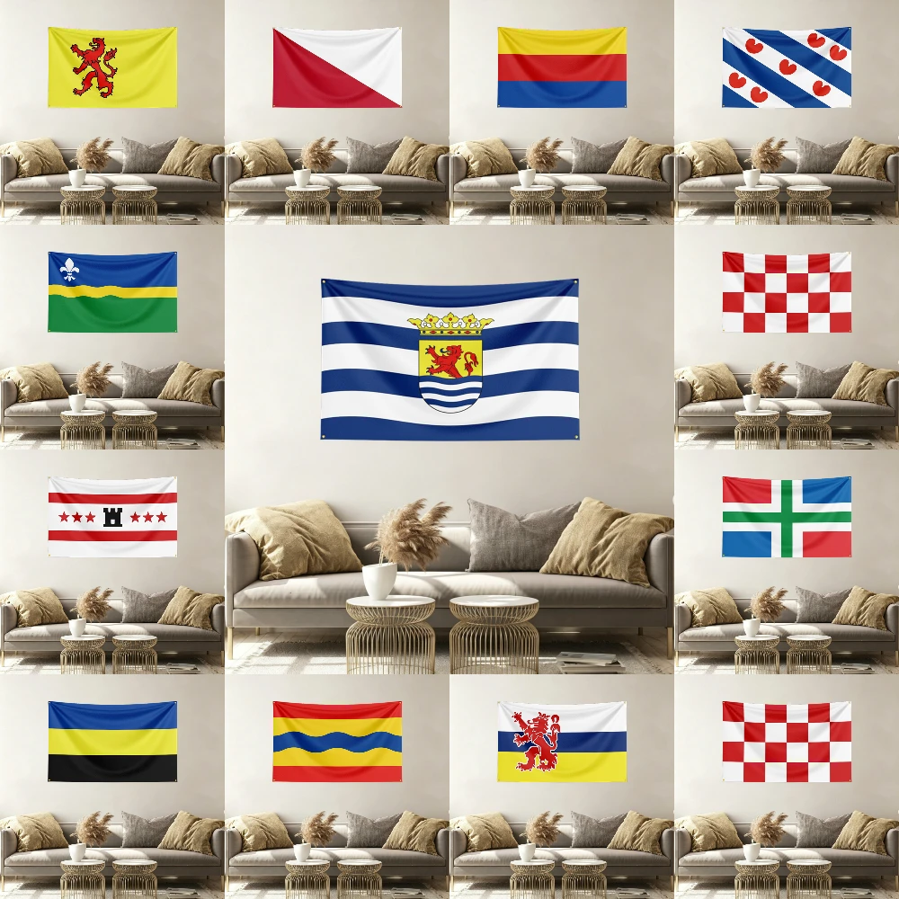 The Twelve Provinces of the Netherlands Flag Banner 3x5ft for Bedroom Living Room Dorm Wall Decor Tapestry Custom Flaga Outdoor
The Twelve Provinces of the Netherlands Flag Banner 3x5ft for Bedroom Living Room Dorm Wall Decor Tapestry Custom Flaga Outdoor