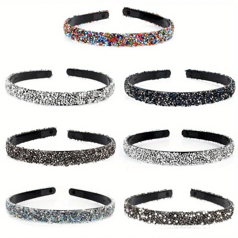 Luxury Pearl Rhinestone Headband Thin Sparkly Crystal Hair Hoop with Teeth Design for Women Girls Wedding Party
Luxury Pearl Rhinestone Headband Thin Sparkly Crystal Hair Hoop with Teeth Design for Women Girls Wedding Party