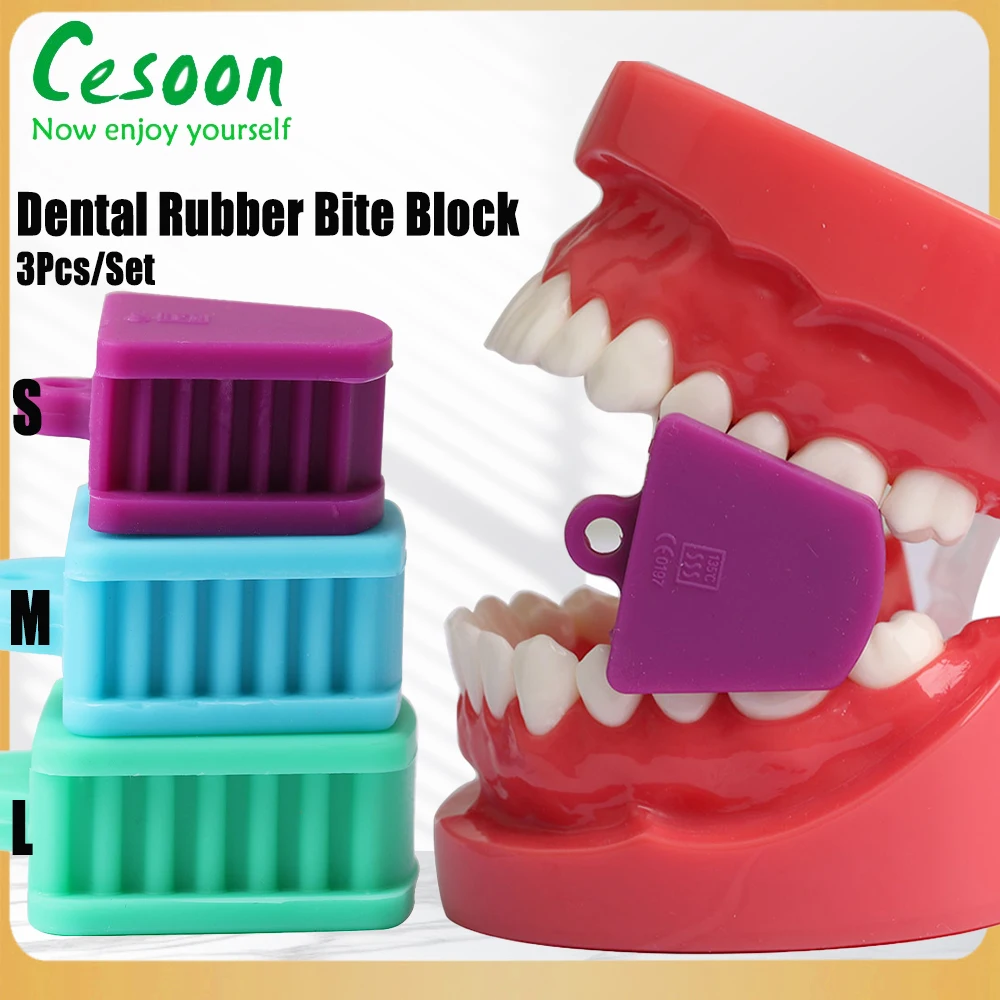 3 Sizes Dental Occlusal Pad Soft Rubber Bite Opener Blocks Mouth Prop Cheek Retractor Orthodontic Dentistry Materials L/M/S
3 Sizes Dental Occlusal Pad Soft Rubber Bite Opener Blocks Mouth Prop Cheek Retractor Orthodontic Dentistry Materials L/M/S