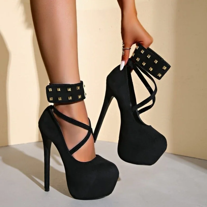 Heels Women Fashion Party Pumps Women Pointed Toe Super High Heels Sexy Plus Size Dress Platform Heels Buckle Strap Shoes Women
Heels Women Fashion Party Pumps Women Pointed Toe Super High Heels Sexy Plus Size Dress Platform Heels Buckle Strap Shoes Women