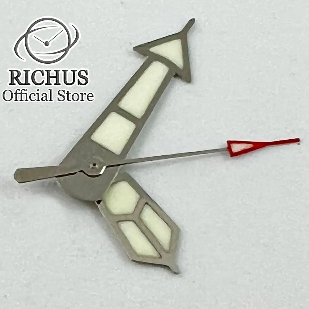 RICHUS серебряные часы руки зеленые Супер Светящиеся стрелки подходит для NH35 NH36 механизм
RICHUS серебряные часы руки зеленые Супер Светящиеся стрелки подходит для NH35 NH36 механизм