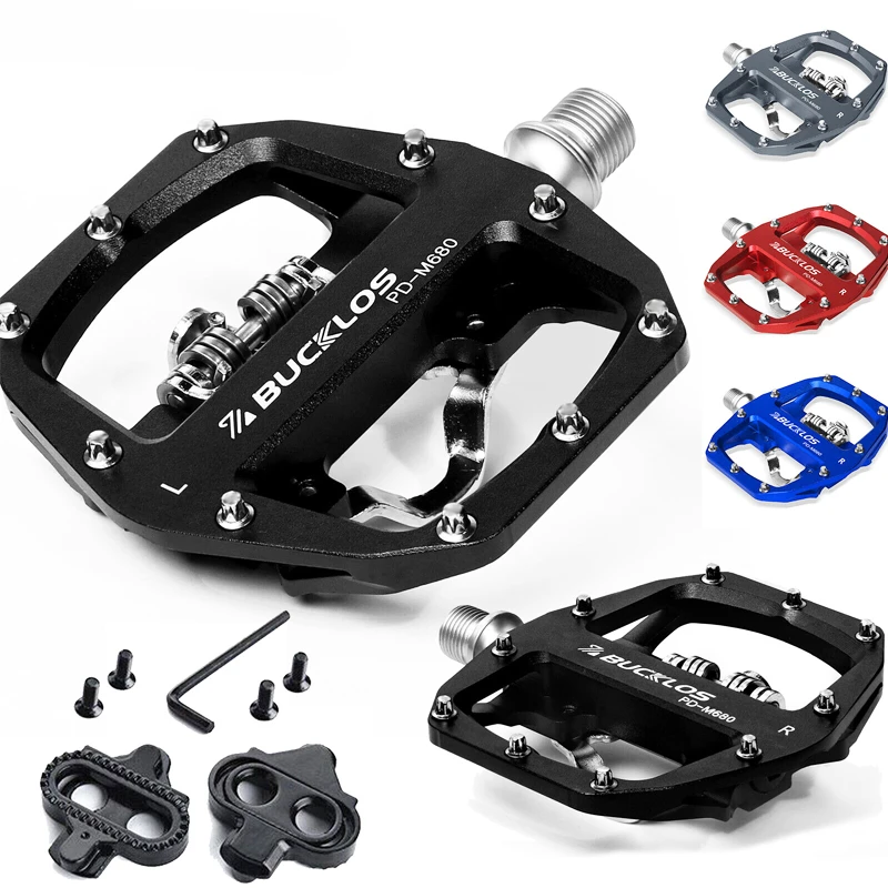 Dual SPD Self-Locking MTB Platform Pedals Non-Slip Clipless Mountain Bike Pedals Cycling Accessories
Dual SPD Self-Locking MTB Platform Pedals Non-Slip Clipless Mountain Bike Pedals Cycling Accessories
