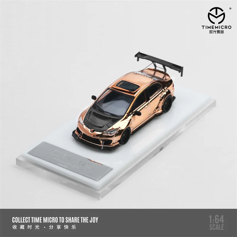 Time Micro 1:64 Civic FD2 Rose Gold Diecast Model Car
Time Micro 1:64 Civic FD2 Rose Gold Diecast Model Car