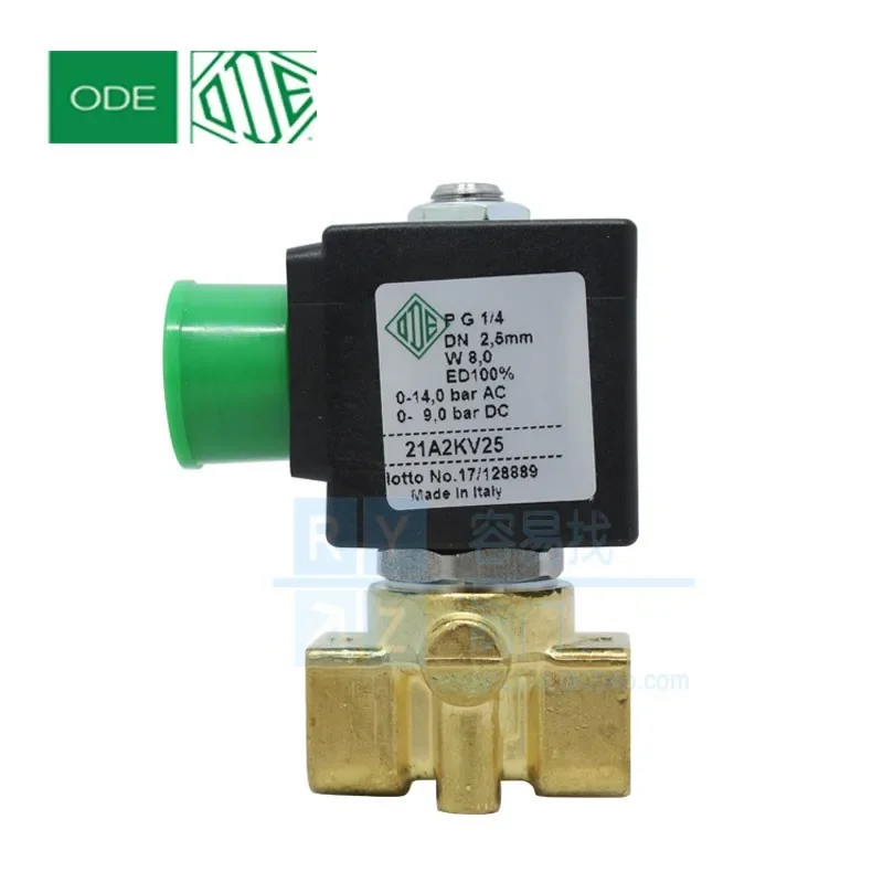 Italy ODE normally closed two-way solenoid valve 21A2KV25 2 minutes 1 4 DN8 AC220V DC24V
Italy ODE normally closed two-way solenoid valve 21A2KV25 2 minutes 1 4 DN8 AC220V DC24V