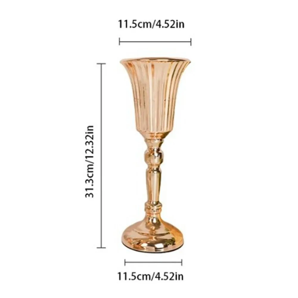 Wrought Iron Gold Iron Vase FIower Art Golden Wedding Photo Props Anti-fall Simulated Flower Holders Flower Arrangement
Wrought Iron Gold Iron Vase FIower Art Golden Wedding Photo Props Anti-fall Simulated Flower Holders Flower Arrangement