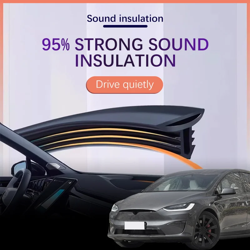 Car Dashboard Sealing Strip Interior Auto Noise Sound Insulation Rubber Trim Weatherstrip Car Accessories For Tesla Model X
Car Dashboard Sealing Strip Interior Auto Noise Sound Insulation Rubber Trim Weatherstrip Car Accessories For Tesla Model X