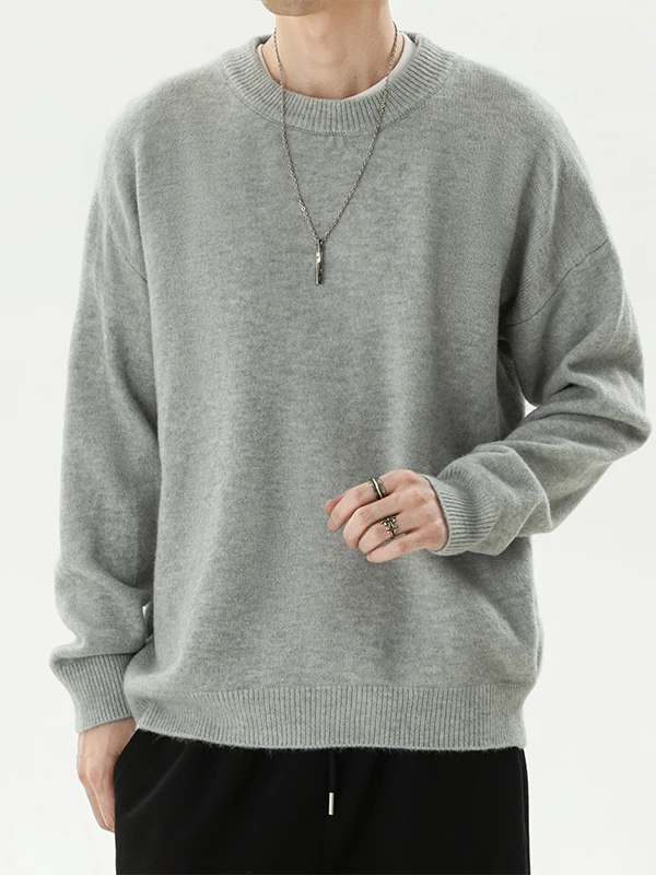 Men's round Ne Knitwear Long Sve Thiened Loose Fit Color Inner Wear Casual Sle Winter Season Polyester Fiber
Men's round Ne Knitwear Long Sve Thiened Loose Fit Color Inner Wear Casual Sle Winter Season Polyester Fiber
