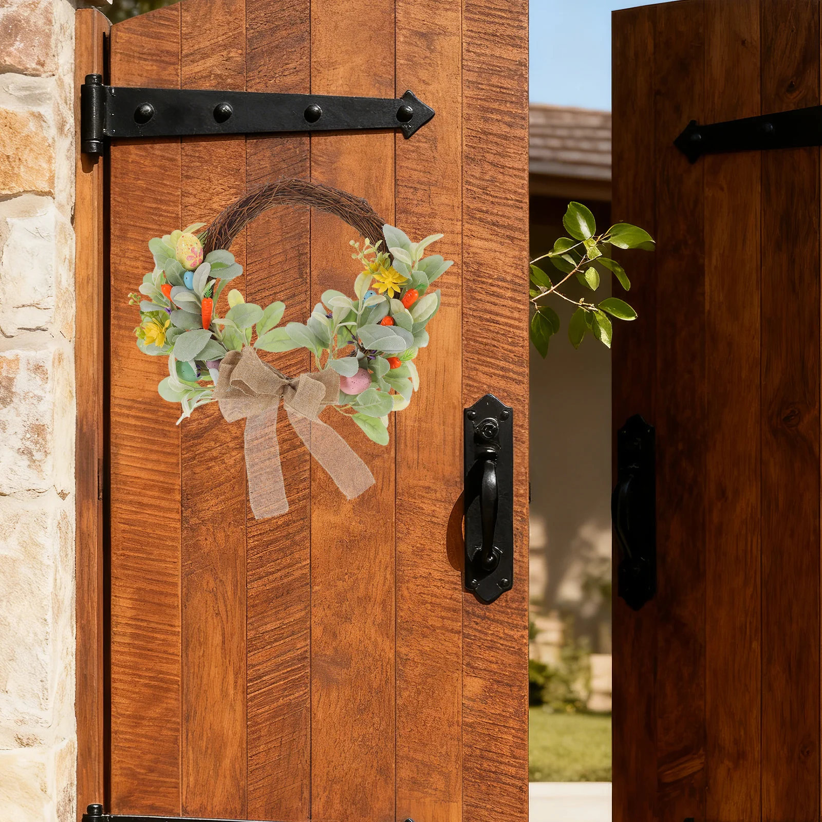 Easter Wreaths for Front Door Artificial Easter Egg Handwoven Spring Door Hanging Indoor Outdoor Decoration Egg Wreath
Easter Wreaths for Front Door Artificial Easter Egg Handwoven Spring Door Hanging Indoor Outdoor Decoration Egg Wreath