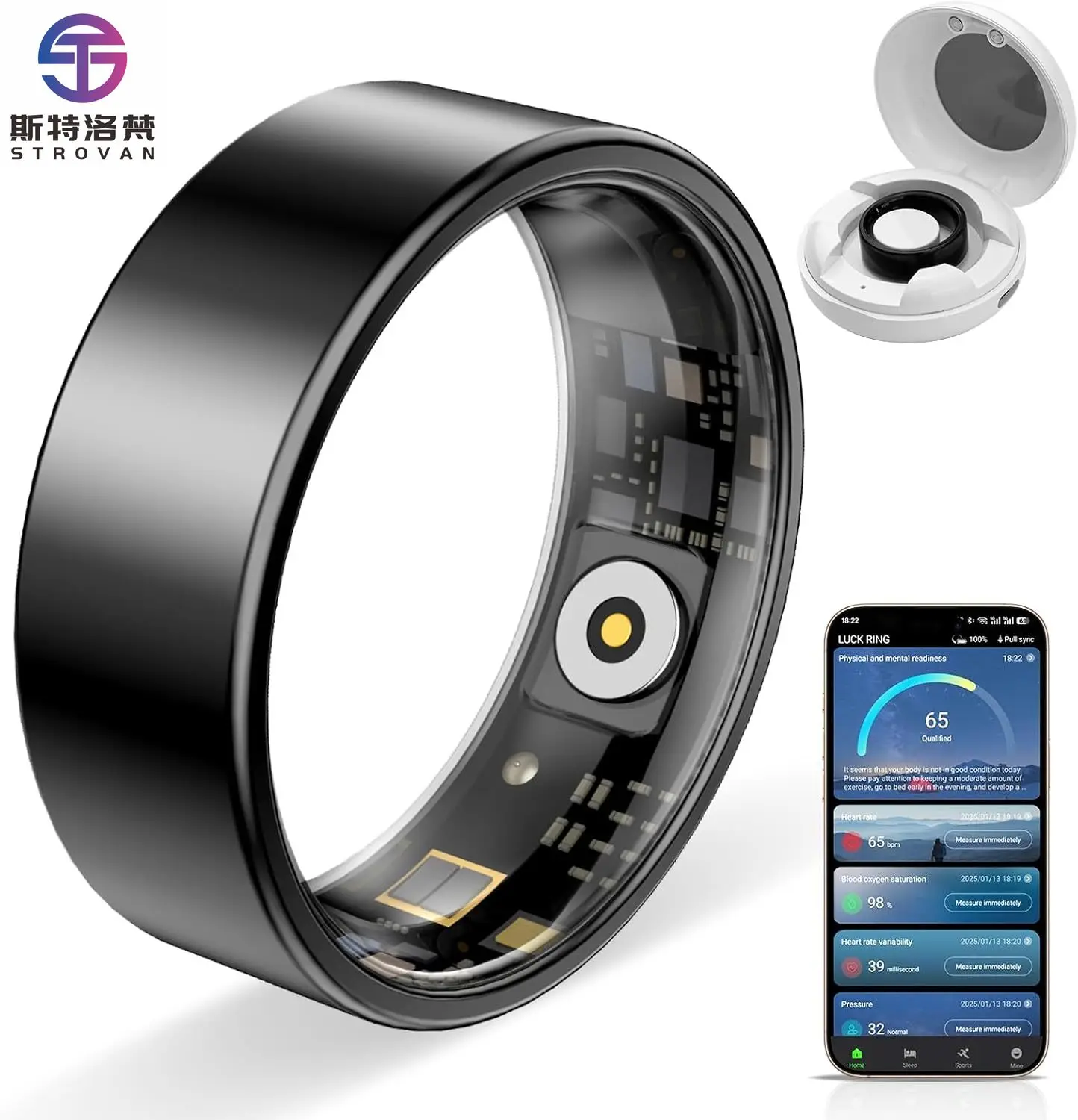 Новое поступление: Мужское беспроводное умное кольцо для здоровья и спорта из стали с магнитной зарядкой, оптовая продажа
Новое поступление: Мужское беспроводное умное кольцо для здоровья и спорта из стали с магнитной зарядкой, оптовая продажа