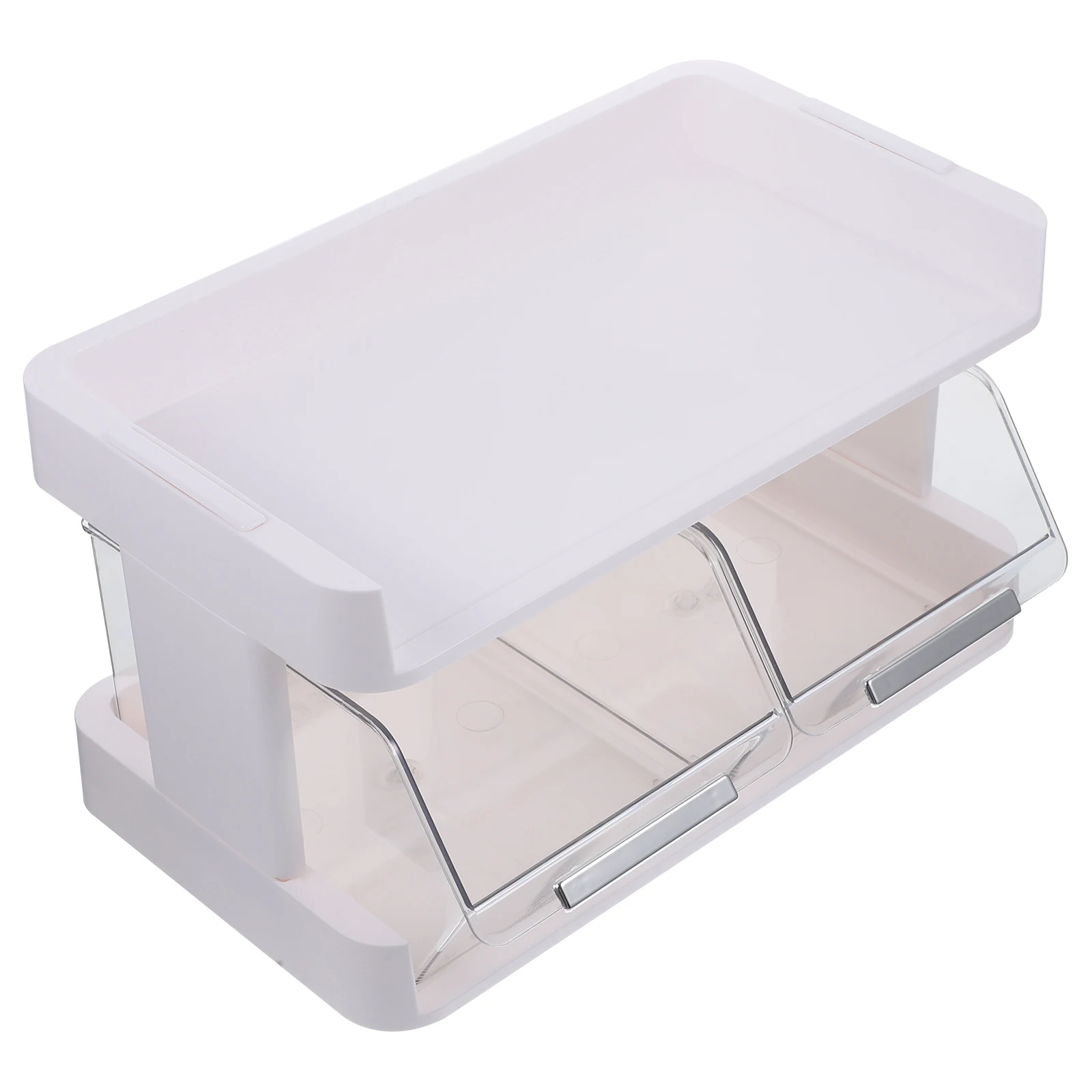 Dust proof Tea Bag Storage ganizer Double layer Ivory White Desktop Rack for Coffee Capsules Sugar Bags Holder
Dust proof Tea Bag Storage ganizer Double layer Ivory White Desktop Rack for Coffee Capsules Sugar Bags Holder