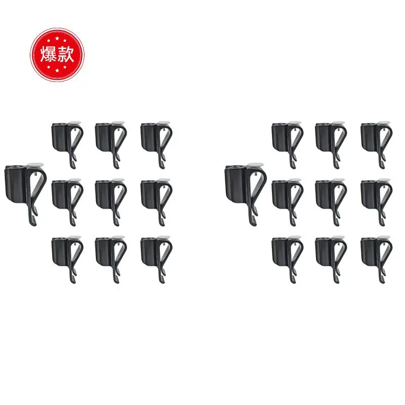 20 Pack Golf Club Bag Clips On Putter Clamp Holder Organizer Durable Plastic Black Putting Clip Golf Accessories
20 Pack Golf Club Bag Clips On Putter Clamp Holder Organizer Durable Plastic Black Putting Clip Golf Accessories