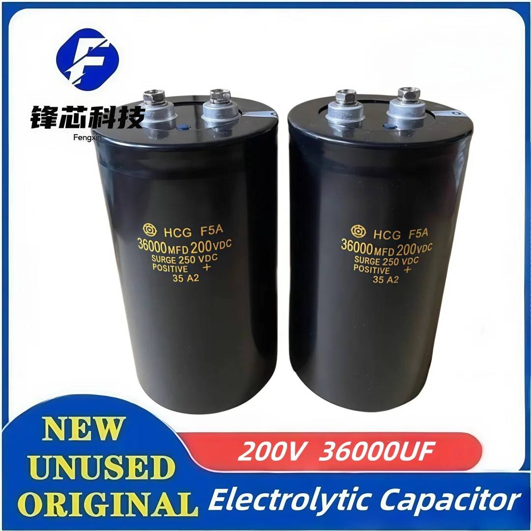 200V 36000UF 36000MFD 200VDC HCGFA Aluminum Electrolytic Capacitor Inverter Welder 200V36000UF Screw Foot Bolt Capacitor
200V 36000UF 36000MFD 200VDC HCGFA Aluminum Electrolytic Capacitor Inverter Welder 200V36000UF Screw Foot Bolt Capacitor